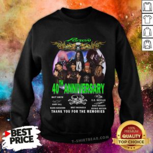 Premium Poison Band 40th Anniversary Sweatshirt