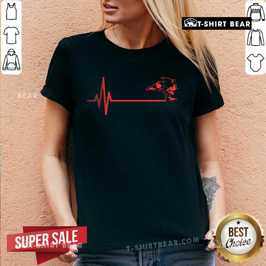 Premium Sonic Heartbeat V-Neck