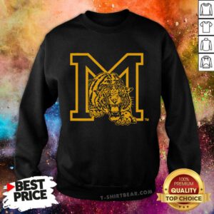 Premium Vintage Grey Missouri Monogram Sweatshirt