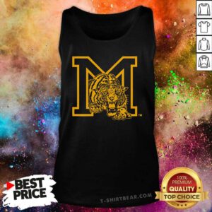 Premium Vintage Grey Missouri Monogram Tank-top