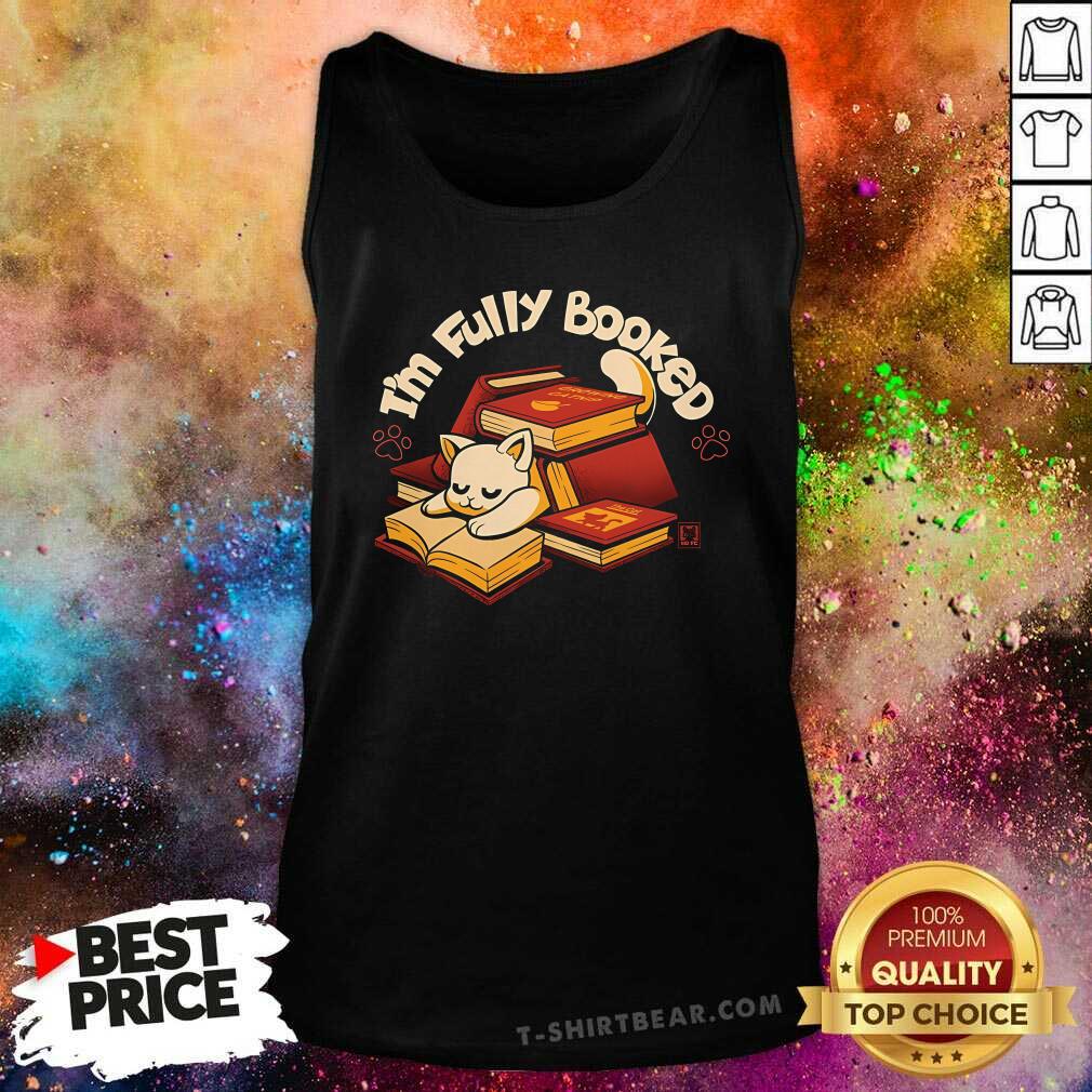 Pretty I'm Fully Booked Tank-top