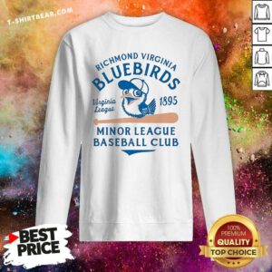 Pretty Richmond Virginia Blue Birds Virginia League 1895 Sweatshirt