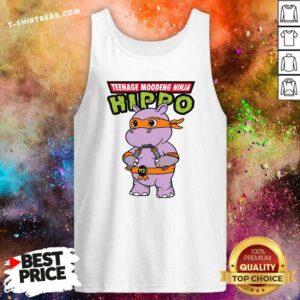 Pretty Teenage Moodeng Ninja Hippo Tank-top