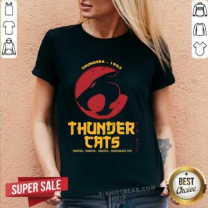 Pretty Thundera 1985 Thunder Cats V-neck