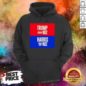 Pretty Trump Has Rizz Harris Has No Rizz Hoodie