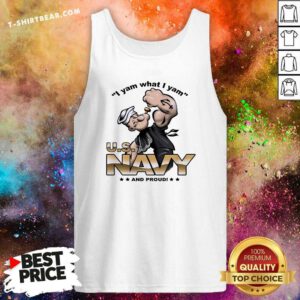 Top Popeye I Yam What I Yam And Proud Tank-top
