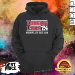Awesome Kirk Cousins Drake London 24 Making Atlanta Great Again Hoodie