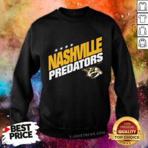 Awesome Nashville Predators Fuel Blue Sweatshirt