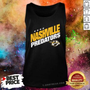 Awesome Nashville Predators Fuel Blue Tank-top