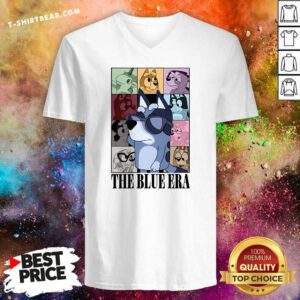 Awesome The Blue Era Dog V-neck