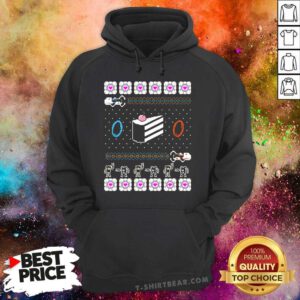 Awesome The Christmas Cake Is A Lie Portal Hoodie