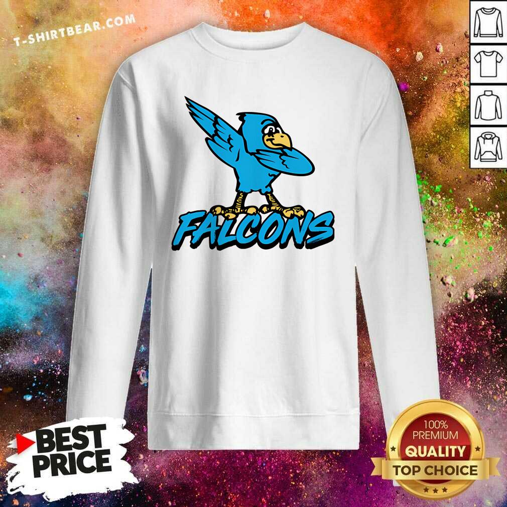 Funny Ft Wright Falcons Mascot Dab Sweatshirt