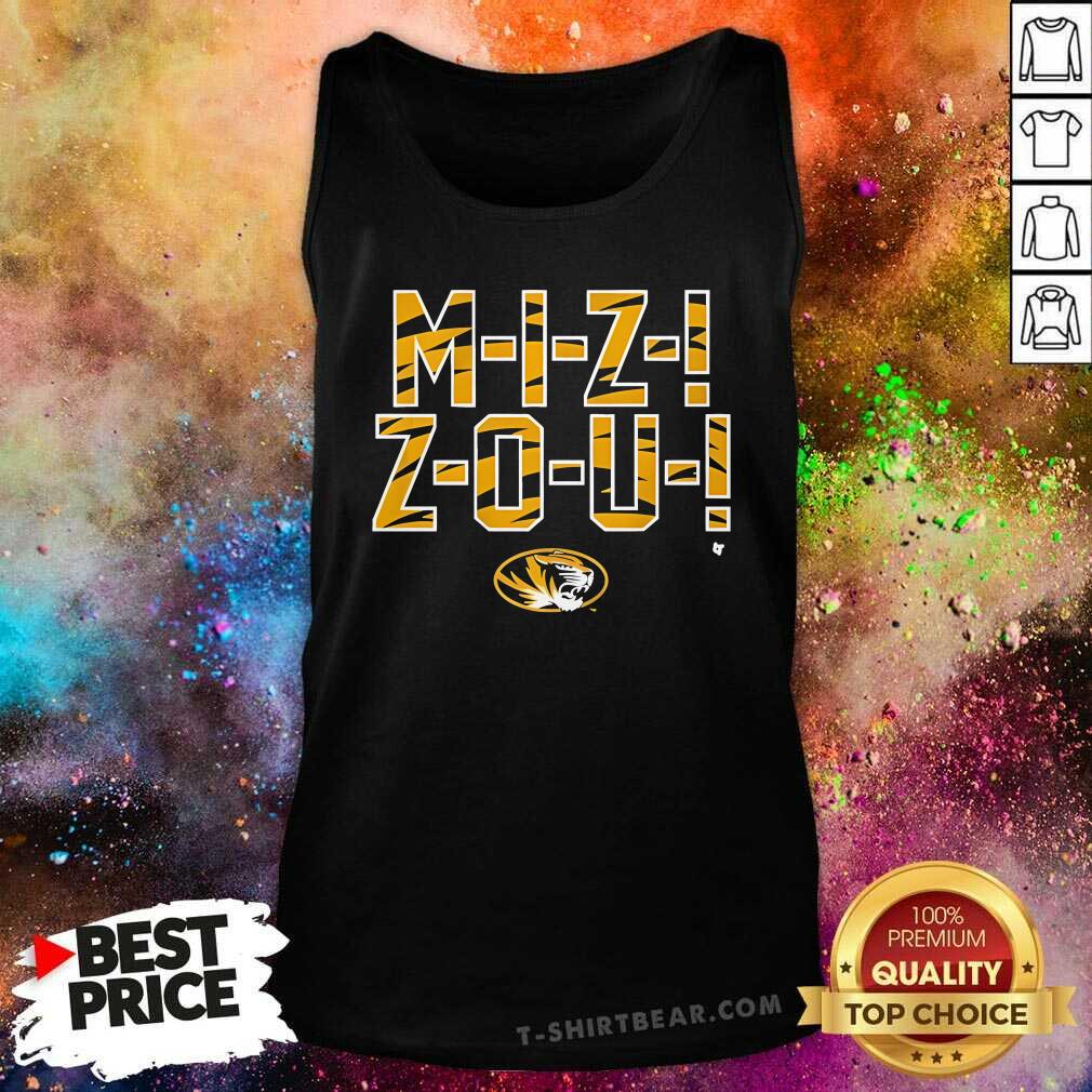 Funny Missouri Tigers Mizzou Chant Tank-top