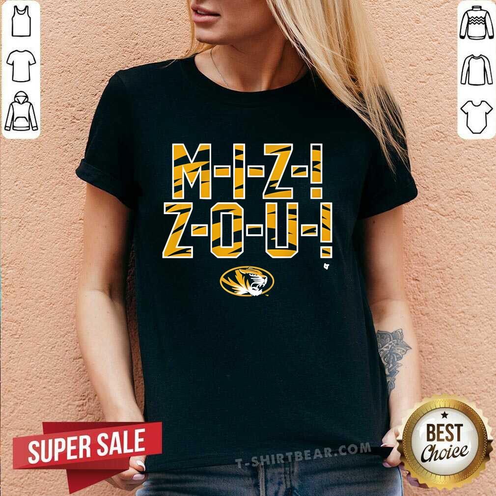 Funny Missouri Tigers Mizzou Chant V-neck