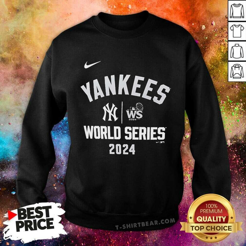 Funny New York Yankees Nike 2024 World Series Arched Lockup Sweatshirt