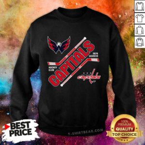 Funny Washington Capitals Force Black Sweatshirt