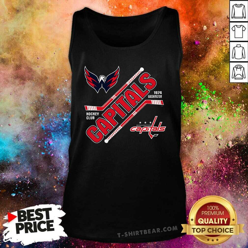 Funny Washington Capitals Force Black Tank-top