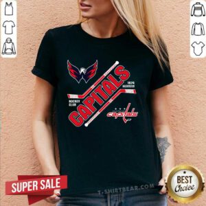 Funny Washington Capitals Force Black V-neck