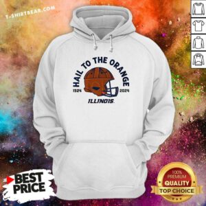 Good Illinois Football The 100 Year Helmet Hoodie
