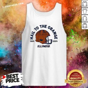 Good Illinois Football The 100 Year Helmet Tank-top