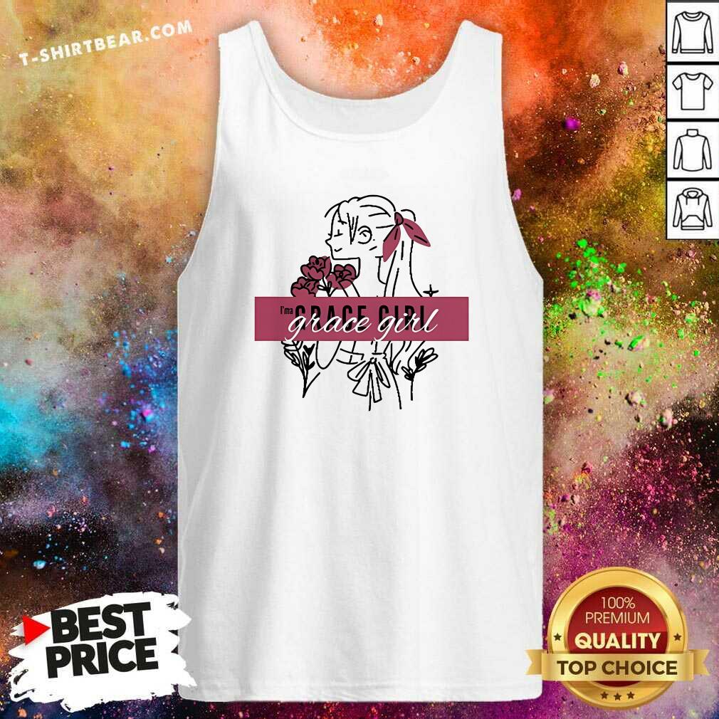 Good I'ma Grace Girl Flowers Tank-top