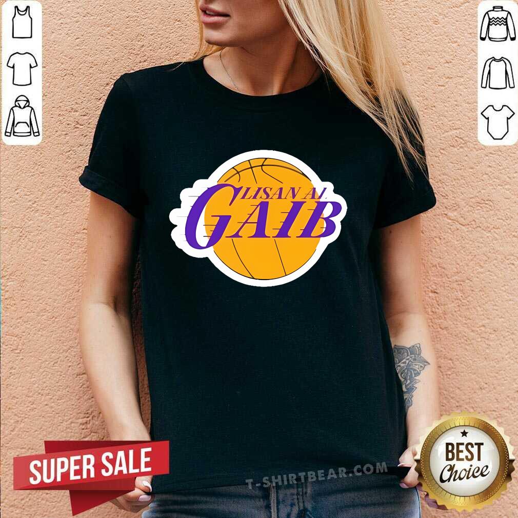 Good Lisan Al Gaib Los Angeles Lakers Logo V-neck
