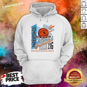 Hot Cleveland Throwback Basketball 216 Established 1970 Hoodie