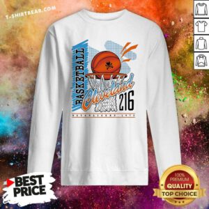Hot Cleveland Throwback Basketball 216 Established 1970 Sweatshirt
