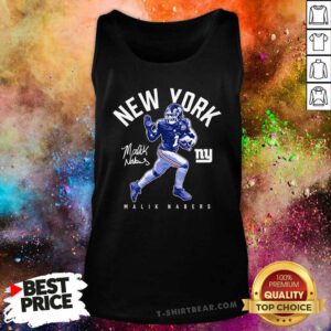 Hot Malik Nabers New York Giants Stiff Arm Tank-top