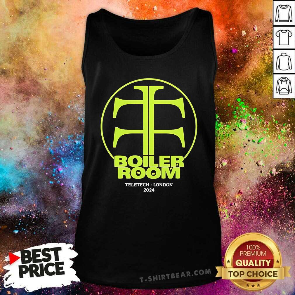 Hot Teletech X Boiler Room London 2024 Tank-top