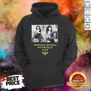 Nice K And Cher Armenian Women's Motorcycle Club Kim Hoodie