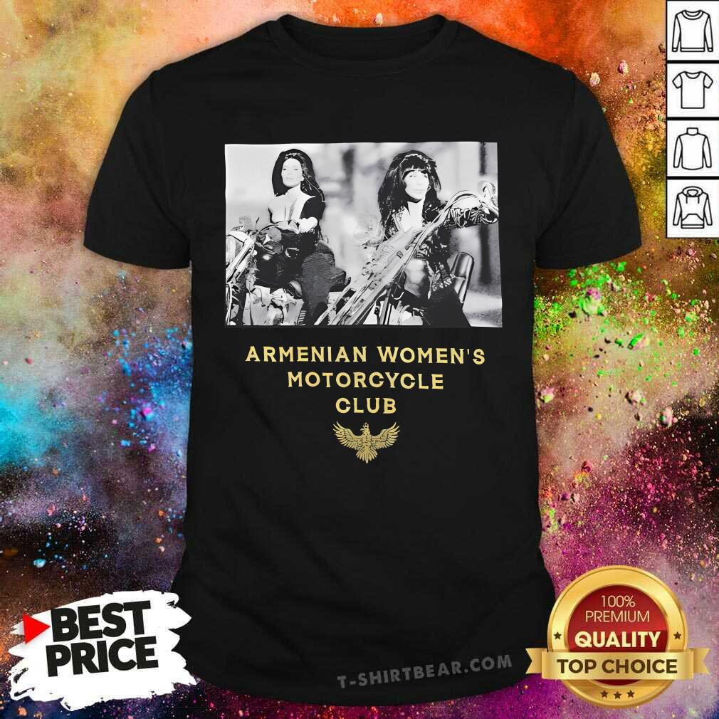 Nice K And Cher Armenian Women's Motorcycle Club Kim T-Shirt