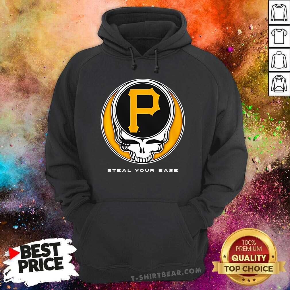 Official Pittsburgh Pirates Grateful Dead Steal Your Base Hoodie