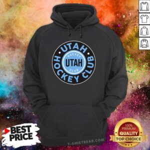 Official Utah Hockey Club Symbol Dark Heather Hoodie