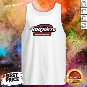 Original 24 SDW 52 Diecut Super Dirt Week Oswego Speedway Tank-top