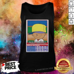 Original Backyard Baseball Pablo Sanchez Baseball Card Tank-top