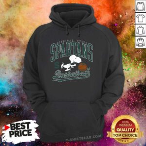 Original Michigan State Spartans Basketball Snoopy Hoodie