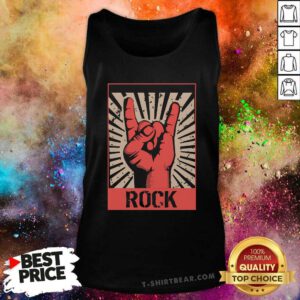 Original Rock Concert Band Poster 70s 80s Retro Music Tank-top