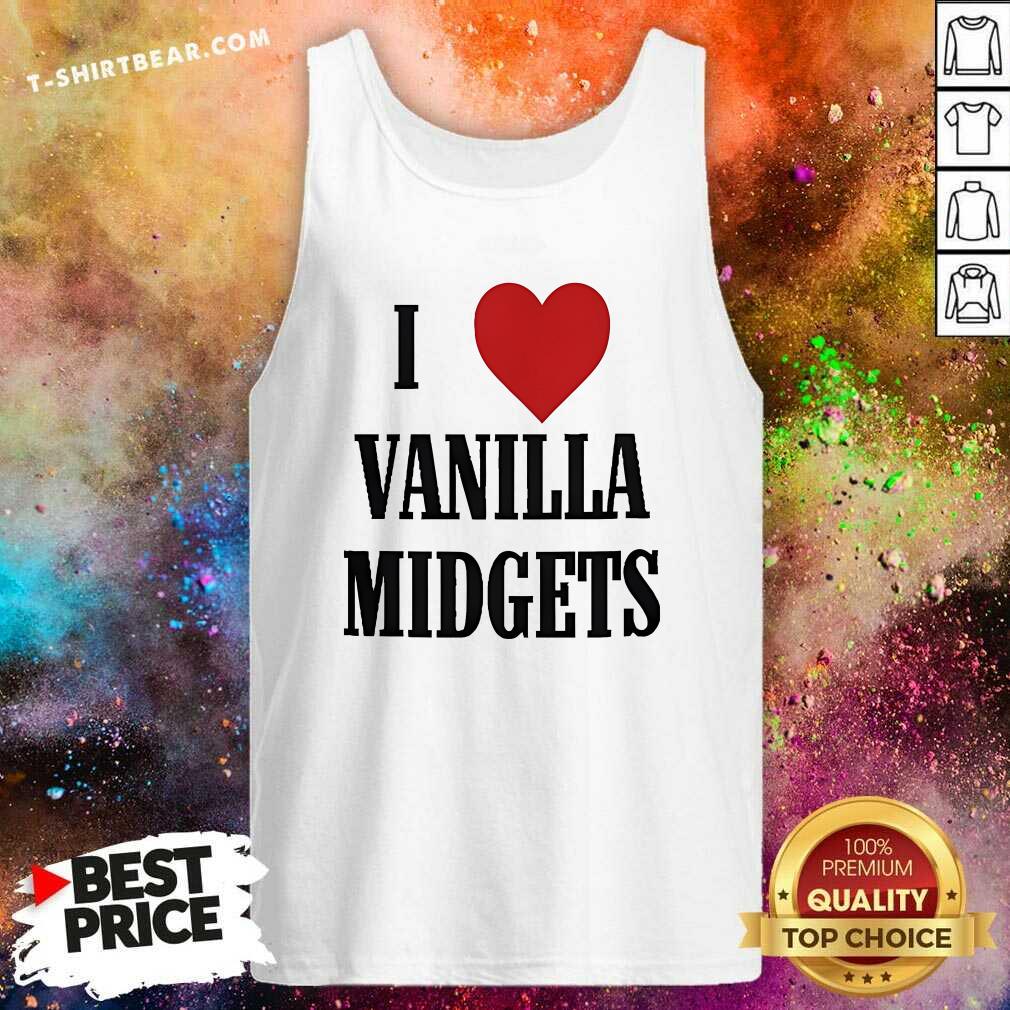Premium I Love Vanilla Midgets Tank-top