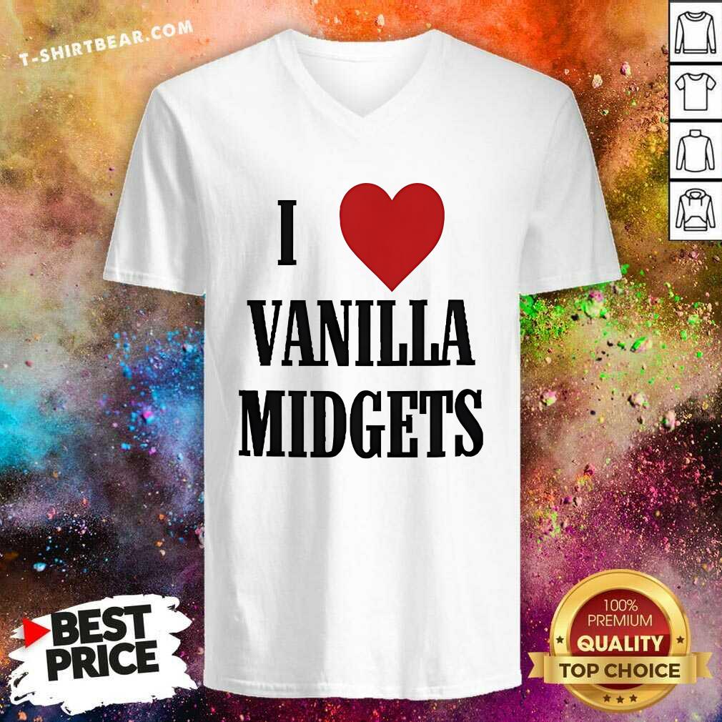 Premium I Love Vanilla Midgets V-neck
