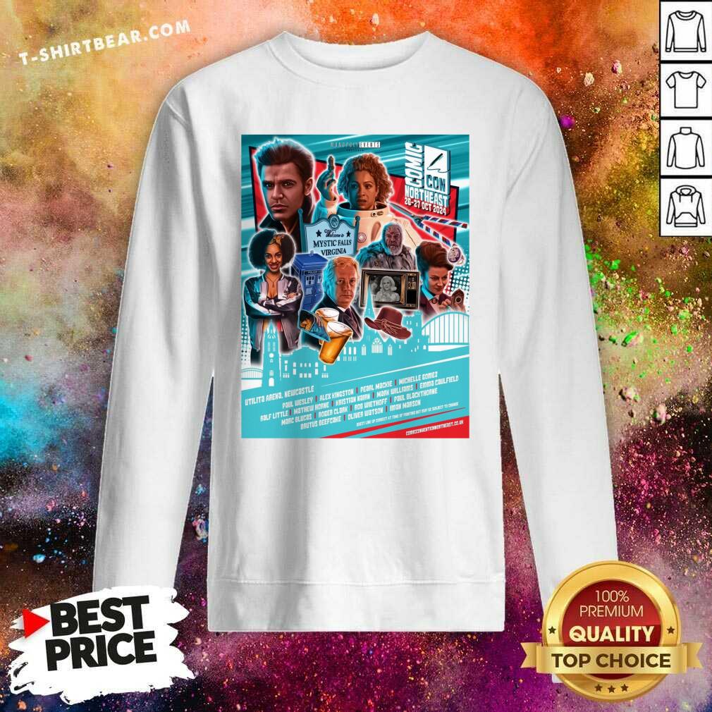 Premium Newcastle Comic Con October 2024 Monopoly Event Sweatshirt