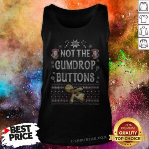 Premium Shrek Not The Gumdrop Buttons Christmas Tank-top