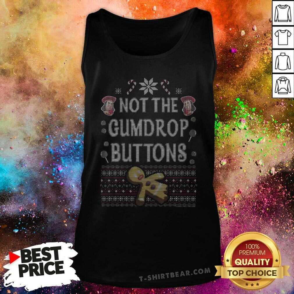 Premium Shrek Not The Gumdrop Buttons Christmas Tank-top