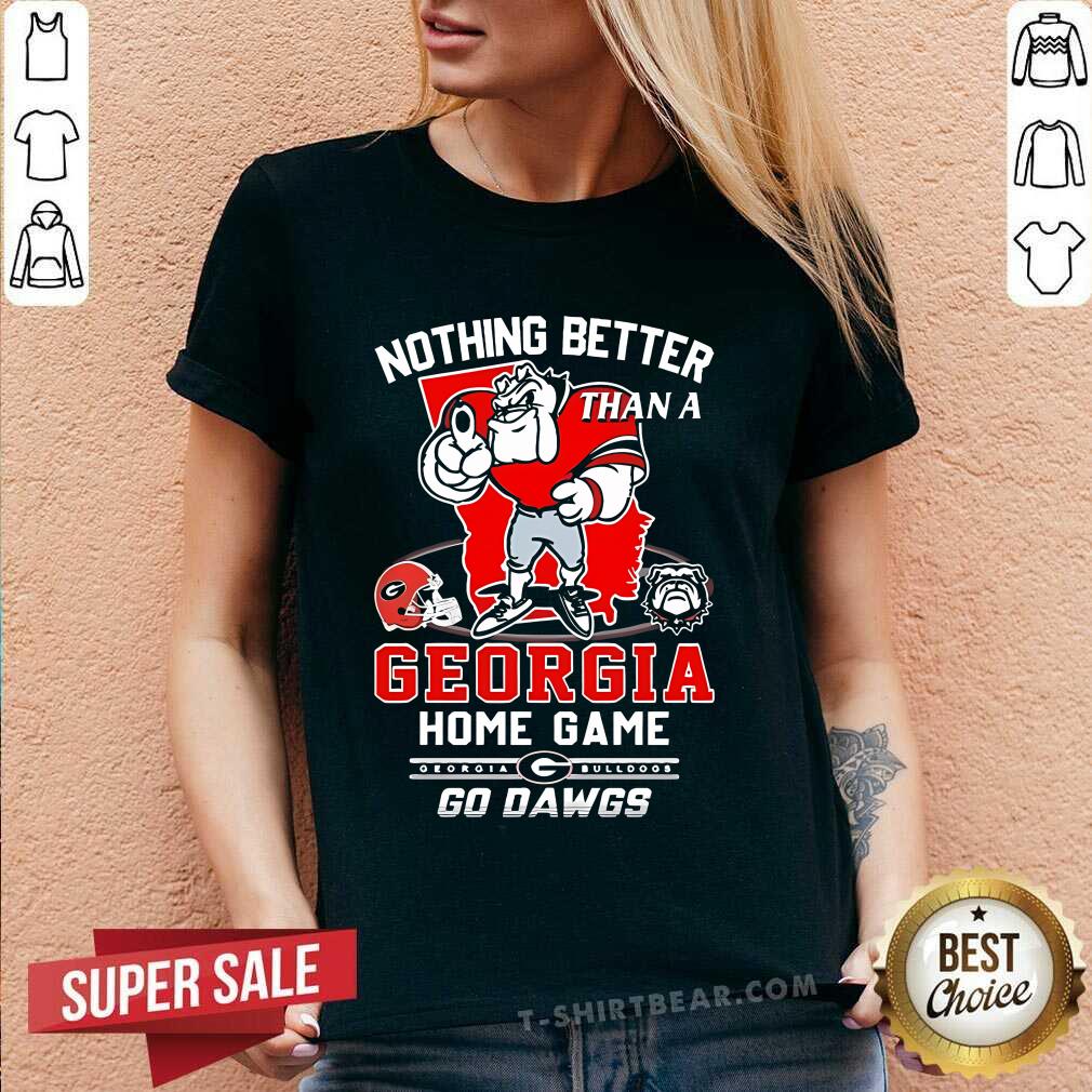 Pretty Georgia Bulldogs Mascot Nothing Better Than A Georgia V-neck