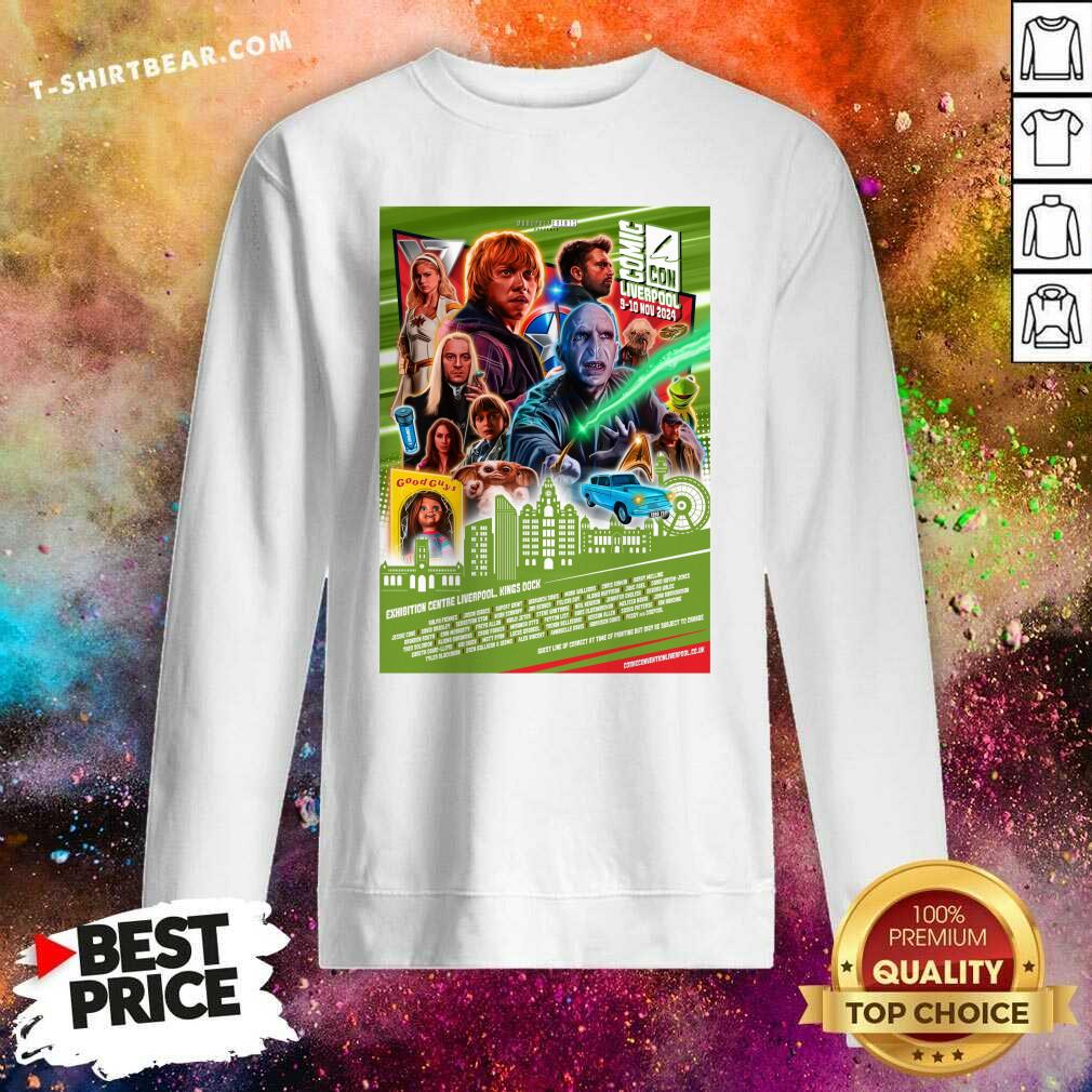 Pretty Liverpool Comic Con Nov 2024 Event Sweatshirt
