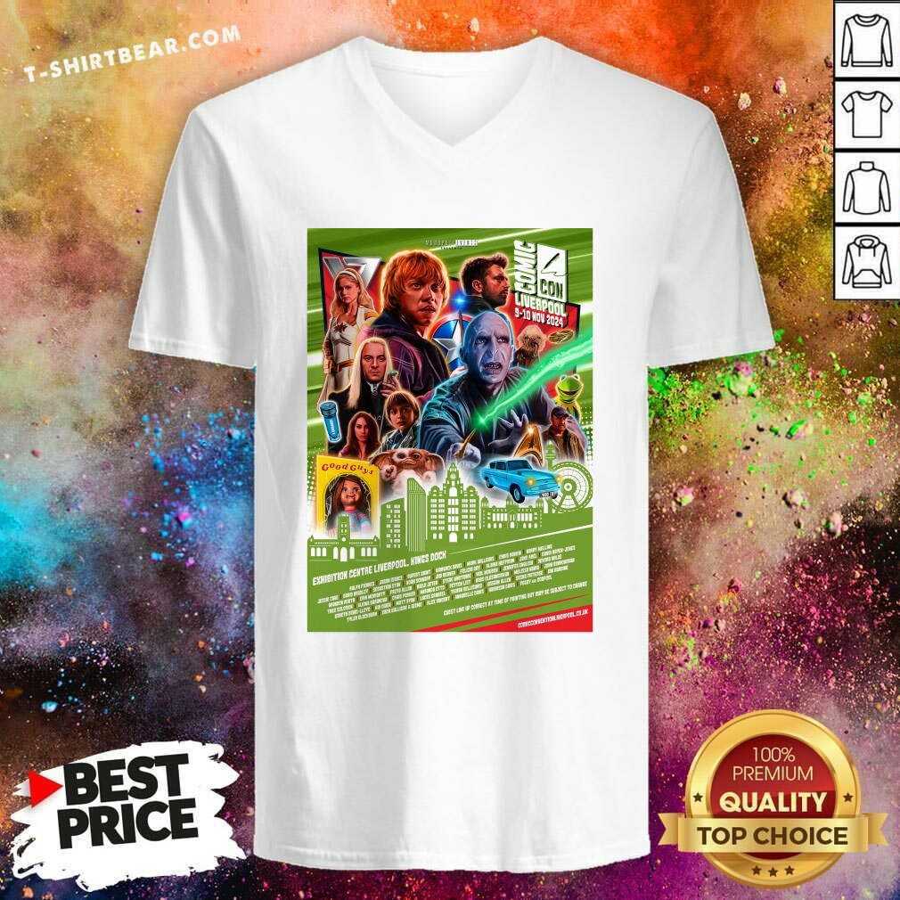 Pretty Liverpool Comic Con Nov 2024 Event V-neck