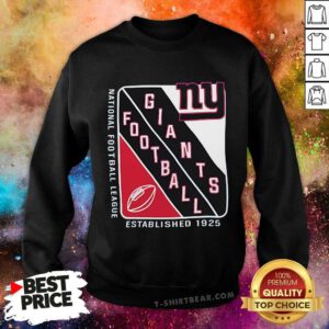 Pretty New York Giants Starter Shield Logo Sweatshirt
