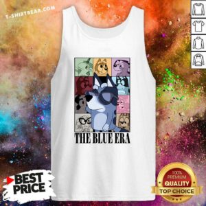 Pretty The Blue Era Bluey Dog Tank-top