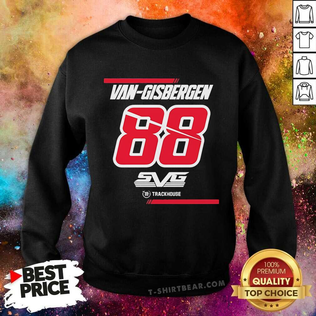 Top Shane Van Gisbergen Checkered Flag Sports Weathertech Sweatshirt