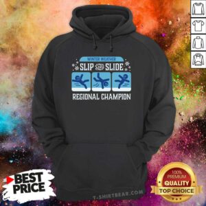 Top Winter Slip And Slide Champ Hoodie